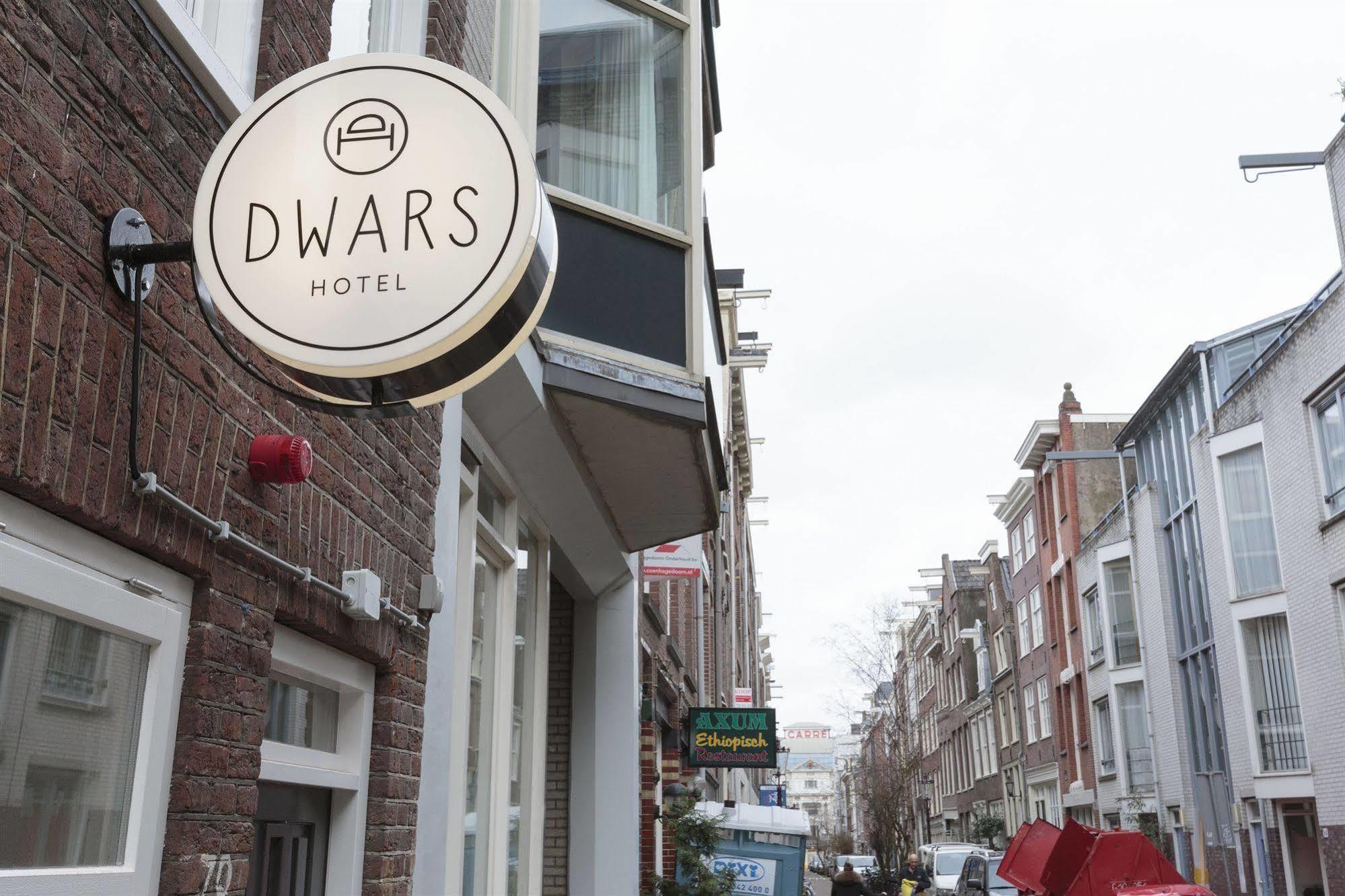 Hotel Dwars Amsterdam Bagian luar foto